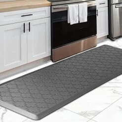 Kitchen Mat Anti Fatigue Kitchen Floor Mat Black Kitchen Rug Non-Skid Waterproof Kitchen Mats And Rugs Ergonomic Comfort Standing Desk Mat Memory Foam Mat For Home Office Sink 17"x29" 23 Kitchen Mat Anti Fatigue Kitchen Floor Mat Black Kitchen Rug Non-Skid Waterproof Kitchen Mats And Rugs Ergonomic Comfort Standing Desk Mat Memory Foam Mat For Home Office Sink 17"x29" -Generic Furniture Shop 518EYvrhwL. AC