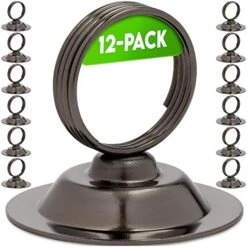 Place Card Holder (12 Pack) Antique Copper – Beautiful Rustic Table Cardholder For Wedding Tabletop Banquet Menu Holders Bronze Clip Table Reserved Seat Number Recipe Holder Restaurants Weddings Party -Generic Furniture Shop 51AnrvtU03L. AC