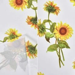 Sunflower Tablecloth Yellow Floral Tablecloth For Rectangle Tables, Flower Waterproof Table Cloth For Kitchen Dining Room, Table Cloth Rectangle 60” X 84” -Generic Furniture Shop 51B9quLwqWL