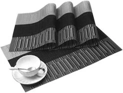 Kitchen Placemats Set Of 4 Placemat For Dining Table Woven Table Mats (Gold) -Generic Furniture Shop 51BYKama5WL. AC
