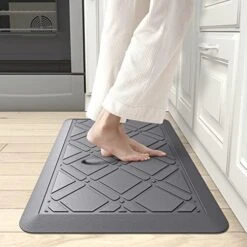 Kitchen Mat Cushioned Anti-Fatigue Kitchen Floor Mats, 30x20 Inch, Non-Slip Waterproof Kitchen Rug For House Office Standing Desk, Grey -Generic Furniture Shop 51E7EtwE40L. AC