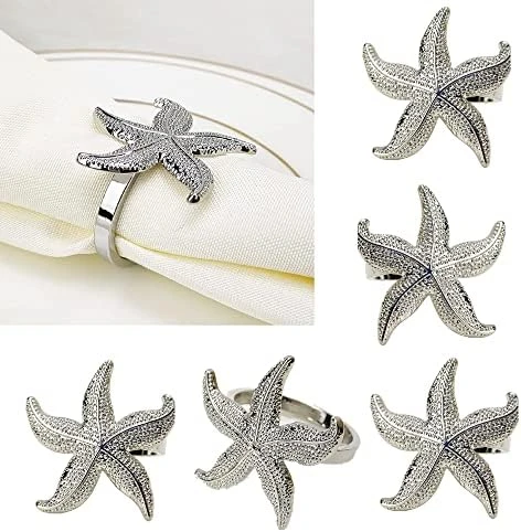 Snowflake Napkin Rings Set Of 12 Summer Wedding Valentines Day Easter Rhinestone Dinners Parties Supply Decor Silver (Silver Rhinestone) 13 Snowflake Napkin Rings Set Of 12 Summer Wedding Valentines Day Easter Rhinestone Dinners Parties Supply Decor Silver (Silver Rhinestone) - Image 13