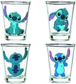 Lilo And Stitch Pastel 4pc Mini Glass Set, 1.5-Ounces -Generic Furniture Shop 51FggvjvFYL. AC