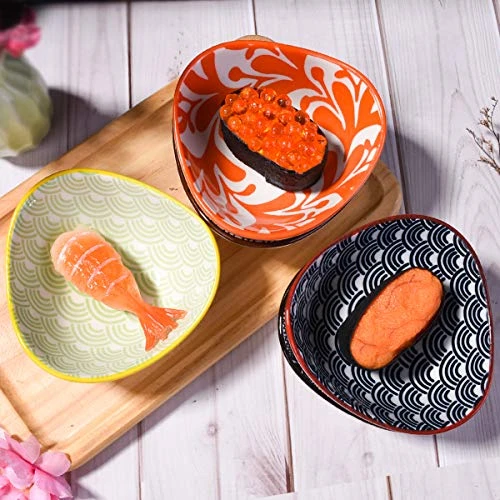 Ceramic Soy Sauce Dishes Set Of 5, Japanese Soy Dishes Dipping Bowls Sauce Cups For Dumpling Sushi 5 Ceramic Soy Sauce Dishes Set Of 5, Japanese Soy Dishes Dipping Bowls Sauce Cups For Dumpling Sushi - Image 5