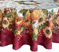 Autumns Bounty Bordered Thanksgiving And Fall Season Fabric Placemat Set, Bountiful Farm Pumpkin And Gourd Harvest Easy Care Placemats, Set Of 4 Placemat Sets -Generic Furniture Shop 51HGNQ4kxCL. AC