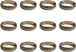 Ound Mesh Napkin Ring For Weddings Dinner Parties Or Every Day Use (6, Golden) -Generic Furniture Shop 51IeMhyP9iL. AC