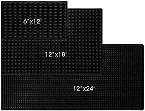 3Pcs Bar Mat Spill Mat - Quality Rubber Bar Service Spill Mat Nonslip Flexible Barber Mats For Clippers Bar Mat For Home Bar Restaurant Service Mat (3Pcs, 12×6 Inch, 18×12 Inch, 24×12 Inch 8 3Pcs Bar Mat Spill Mat - Quality Rubber Bar Service Spill Mat Nonslip Flexible Barber Mats For Clippers Bar Mat For Home Bar Restaurant Service Mat (3Pcs, 12×6 Inch, 18×12 Inch, 24×12 Inch - Image 8