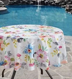 Indoor Outdoor Spillproof Fabric Tablecloth For Spring/Summer/Party/Picnic (Harper, 60" X 84" Rectangular) 22 Indoor Outdoor Spillproof Fabric Tablecloth For Spring/Summer/Party/Picnic (Harper, 60" X 84" Rectangular) -Generic Furniture Shop 51KuoUxzc7L. AC