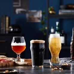 Libbey Craft Brews Classic Belgian Beer Glasses, 16-ounce, Set Of 4 -Generic Furniture Shop 51LCaJrteqL