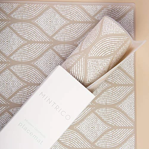 Placemat For Dining Table Set Of 2 Silicone Heat Resistant Non Slip (2, Leaf) … 4 Placemat For Dining Table Set Of 2 Silicone Heat Resistant Non Slip (2, Leaf) … - Image 4