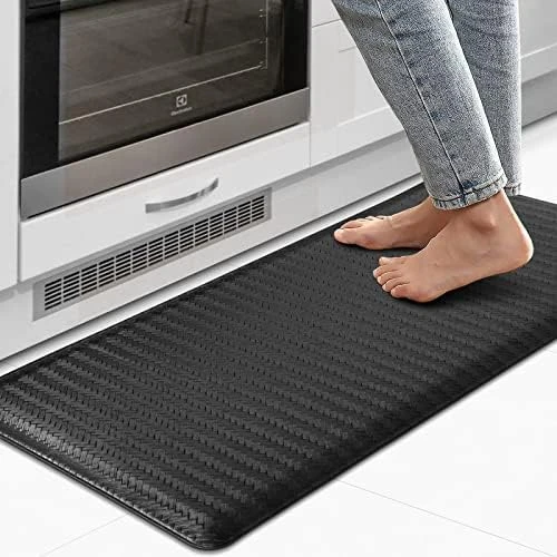 Kitchen Mat Anti Fatigue Kitchen Floor Mat Black Kitchen Rug Non-Skid Waterproof Kitchen Mats And Rugs Ergonomic Comfort Standing Desk Mat Memory Foam Mat For Home Office Sink 17"x29" 13 Kitchen Mat Anti Fatigue Kitchen Floor Mat Black Kitchen Rug Non-Skid Waterproof Kitchen Mats And Rugs Ergonomic Comfort Standing Desk Mat Memory Foam Mat For Home Office Sink 17"x29" - Image 13