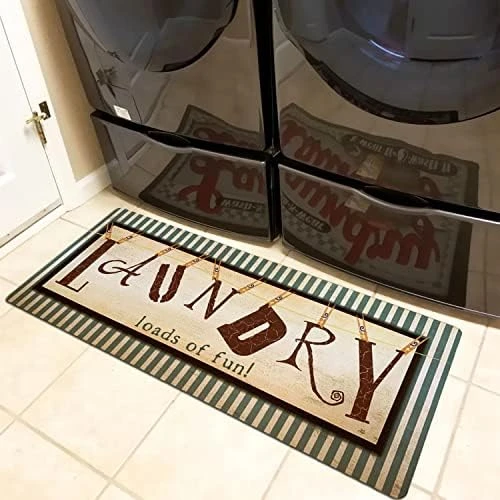 Ukeler Kitchen Rug Non Slip, Durable Natural Rubber Rug Runner For Kitchen Antique Style Chef Mat, 20''×59'' 11 Ukeler Kitchen Rug Non Slip, Durable Natural Rubber Rug Runner For Kitchen Antique Style Chef Mat, 20''×59'' - Image 11