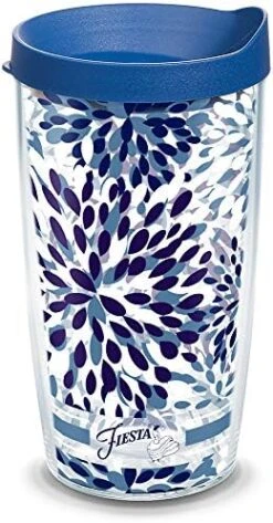 Tervis Plastic Made In USA Double Walled Fiesta Insulated Tumbler Cup Keeps Drinks Cold & Hot, 16oz - 4pk, Lapis Calypso -Generic Furniture Shop 51NmBrp7tKL. AC