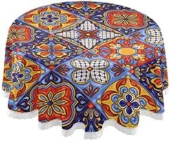 Mandala Round Tablecloth 60 Inch Macrame Lace Table Cloth Table Cover For Kitchen Dinning Tabletop Decor 26 Mandala Round Tablecloth 60 Inch Macrame Lace Table Cloth Table Cover For Kitchen Dinning Tabletop Decor -Generic Furniture Shop 51O10ZwimL. AC