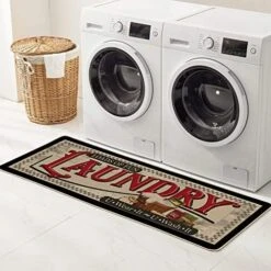 Artoid Mode Farmhouse Fun Laundry Room Decor Runner Rug, Daily Home Washhouse Area Rug Low-Profile Floor Mat Switch Mat For Indoor Outdoor 20 * 59 Inch -Generic Furniture Shop 51OPBiofHKL. AC