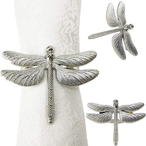 Snowflake Napkin Rings Set Of 12 Summer Wedding Valentines Day Easter Rhinestone Dinners Parties Supply Decor Silver (Silver Rhinestone) 6 Snowflake Napkin Rings Set Of 12 Summer Wedding Valentines Day Easter Rhinestone Dinners Parties Supply Decor Silver (Silver Rhinestone) - Image 6