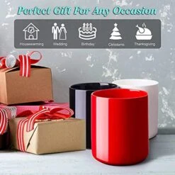 Cream White Kitchen Utensil Holder, 7.2" Extra Large Utensil Holder For Kitchen Counter, Thickenss Cooking Ceramic Utensil Crock For Utensils, Housewarming Wedding Gifts For Kitchen Decor -Generic Furniture Shop 51QMGjfH4bL