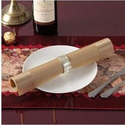 Kitchen Placemats Set Of 4 Placemat For Dining Table Woven Table Mats (Gold) -Generic Furniture Shop 51RBlqk9RIL
