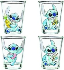 Lilo And Stitch Pastel 4pc Mini Glass Set, 1.5-Ounces -Generic Furniture Shop 51STCz8tVbL. AC