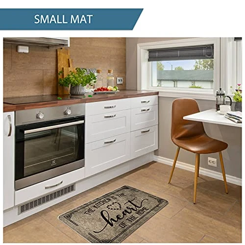 Artoid Mode Kitchen Quotes Kitchen Mats Set Of 2, Seasonal The Kitchen Is The Heart Of The Home Cooking Sets Holiday Party Low-Profile Floor Mat For Home Kitchen - 17x29 And 17x47 Inch 3 Artoid Mode Kitchen Quotes Kitchen Mats Set Of 2, Seasonal The Kitchen Is The Heart Of The Home Cooking Sets Holiday Party Low-Profile Floor Mat For Home Kitchen - 17x29 And 17x47 Inch - Image 3