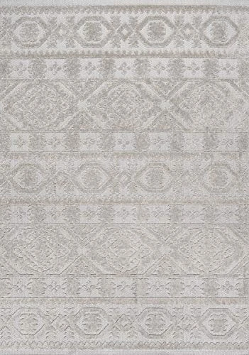 JONATHAN Y SBH102A-5 Citta High-Low Pile Mediterranean Tile Indoor Outdoor Area Rug Bohemian Contemporary Geometric Easy Cleaning Bedroom Kitchen Backyard Patio Porch Non Shedding, 5 X 8, Beige 2 JONATHAN Y SBH102A-5 Citta High-Low Pile Mediterranean Tile Indoor Outdoor Area Rug Bohemian Contemporary Geometric Easy Cleaning Bedroom Kitchen Backyard Patio Porch Non Shedding, 5 X 8, Beige - Image 2