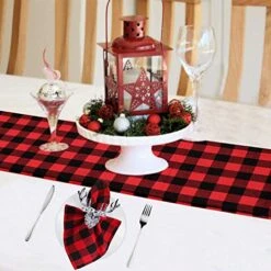 Christmas Deer Napkin Rings, Christmas Napkin Ring For Christmas, Holiday Parties, Dinner Parties, Weddings Receptions, Dining Table Decoration Supplies (Silver Deer, 6) -Generic Furniture Shop 51TB2ZEMAyL