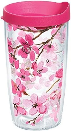 Tervis Sakura Japanese Cherry Blossom Made In USA Double Walled Insulated Tumbler Travel Cup Keeps Drinks Cold & Hot, 16oz Mug, Classic -Generic Furniture Shop 51UuzvjjdlL. AC