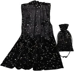 BLESSUME Altar Tarot Card Table Cloth With Tarot Bag Divination Wicca Velvet (Blue 5) -Generic Furniture Shop 51VS1a9mzML. AC