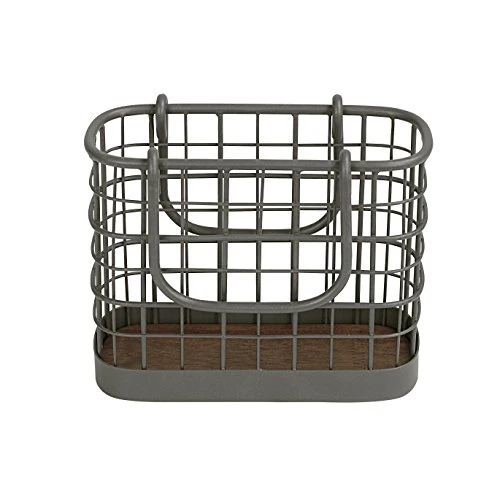 Spectrum Diversified Vintage Napkin Holder, One Size, Industrial Gray 2 Spectrum Diversified Vintage Napkin Holder, One Size, Industrial Gray - Image 2