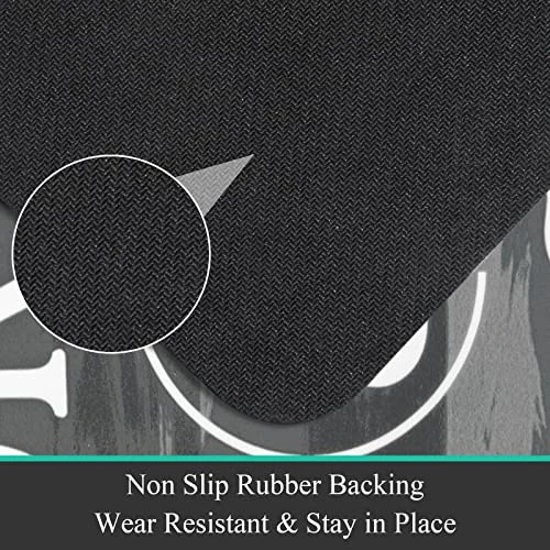 Pauwer Laundry Room Rug Runner 20"x59"Non Slip Waterproof Washing Machine Room Farmhouse Laundry Rugs And Mats For Washroom, Bathroom, Kitchen Decor (20"x59", Dark Grey) 3 Pauwer Laundry Room Rug Runner 20"x59"Non Slip Waterproof Washing Machine Room Farmhouse Laundry Rugs And Mats For Washroom, Bathroom, Kitchen Decor (20"x59", Dark Grey) - Image 3
