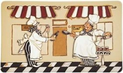 Farmhouse Kitchen Mats Cushioned Anti-Fatigue Comfort Mat For Home & Office Ergonomically Engineered Memory Foam Kitchen Rug Waterproof Non-Skid, 47" By 17",Happiness -Generic Furniture Shop 51Xt1TQoLcL. AC