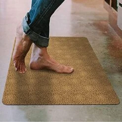 Shape28 Floor Mat Ultra-Thin Kitchen Rug With Non Slip Rubber Backing 35”x23” Grey Design 1S -Generic Furniture Shop 51YmigBYFLL. AC