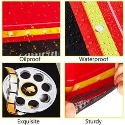 Movie Night Table Covers Waterproof Oil Proof Spill Proof Table Cloth Wipe Clean Table Cover Rectangular Tablecloth For Party Decorations Movie Night Tableware, 51 X 87 Inch(1 Piece)