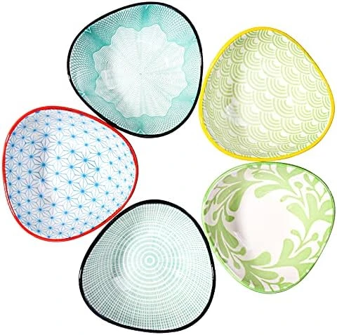 Ceramic Soy Sauce Dishes Set Of 5, Japanese Soy Dishes Dipping Bowls Sauce Cups For Dumpling Sushi 7 Ceramic Soy Sauce Dishes Set Of 5, Japanese Soy Dishes Dipping Bowls Sauce Cups For Dumpling Sushi - Image 7