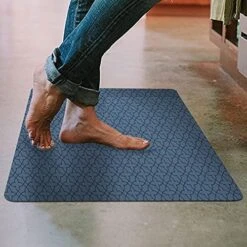 Shape28 Floor Mat Ultra-Thin Kitchen Rug With Non Slip Rubber Backing 35”x23” Grey Design 1S -Generic Furniture Shop 51bwPTMeCpL. AC