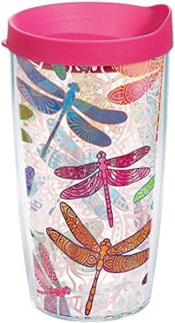 Tervis Triple Walled Dragonfly Mandala Insulated Tumbler Cup Keeps Drinks Cold & Hot, 20oz, Stainless Steel -Generic Furniture Shop 51cSsfxjJ2L. AC