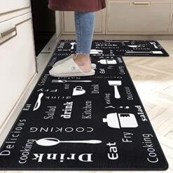 Farmhouse Anti Fatigue Kitchen Rug Sets 2 Piece Non Slip Cushioned Kitchen Rugs And Mats Set Waterproof Kitchen Mats For Floor Kitchen Carpet Rug Runner For Sink Laundry Standing -Generic Furniture Shop 51ckooTO5TL. AC
