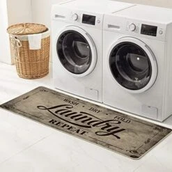 Artoid Mode Farmhouse Fun Laundry Room Decor Runner Rug, Daily Home Washhouse Area Rug Low-Profile Floor Mat Switch Mat For Indoor Outdoor 20 * 59 Inch -Generic Furniture Shop 51djhU9qLxL. AC
