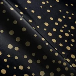 Black Plastic Party Tablecloth - Use As Birthday Table Cloth, Banners, & Backdrops, Waterproof Black Color Tablecloth With Gold Confetti Dots, 2-Pack Premium Disposable Tablecloths -Generic Furniture Shop 51eOQMyAwwL