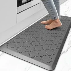Kitchen Mat Anti Fatigue Kitchen Floor Mat Black Kitchen Rug Non-Skid Waterproof Kitchen Mats And Rugs Ergonomic Comfort Standing Desk Mat Memory Foam Mat For Home Office Sink 17"x29" 22 Kitchen Mat Anti Fatigue Kitchen Floor Mat Black Kitchen Rug Non-Skid Waterproof Kitchen Mats And Rugs Ergonomic Comfort Standing Desk Mat Memory Foam Mat For Home Office Sink 17"x29" -Generic Furniture Shop 51f978YE72L. AC