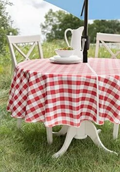 Indoor Outdoor Spillproof Fabric Tablecloth For Spring/Summer/Party/Picnic (Harper, 60" X 84" Rectangular) 19 Indoor Outdoor Spillproof Fabric Tablecloth For Spring/Summer/Party/Picnic (Harper, 60" X 84" Rectangular) -Generic Furniture Shop 51ff4ab30S. AC