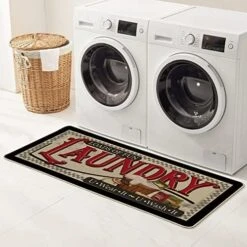 Artoid Mode Farmhouse Fun Laundry Room Decor Runner Rug, Daily Home Washhouse Area Rug Low-Profile Floor Mat Switch Mat For Indoor Outdoor 20 * 59 Inch -Generic Furniture Shop 51hP4gw0yL. AC