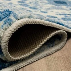 Mohawk Home Damask Tile Casual Ornamental Navy Blue 1' 8" X 2' 6" Kitchen Mat Perfect For Living Room, Dining Room, Office -Generic Furniture Shop 51hXzC32NCL