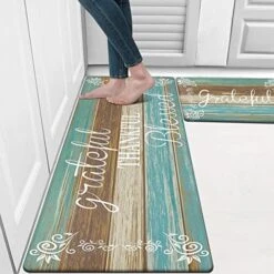 Anti Fatigue Kitchen Rug Sets 2 Piece Non Skid Waterproof Cushioned Kitchen Floor Mat Comfort Heavy Duty Standing Mats Farmhouse Kitchen Rugs And Mats Runner Rugs For Laundry -Generic Furniture Shop 51iW1vlNZL. AC
