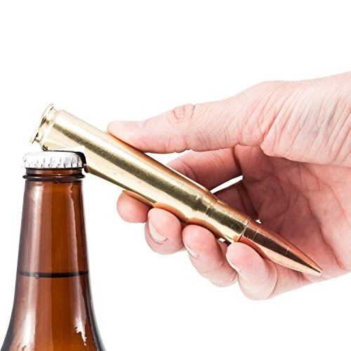 50 Caliber BMG Real Brass Bullet Shaped Bottle Opener - Made In The USA - Set Of 6 4 50 Caliber BMG Real Brass Bullet Shaped Bottle Opener - Made In The USA - Set Of 6 - Image 4