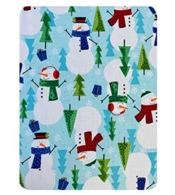 Blue Snowman Fun Christmas Fabric Tablecloth, Cheerful Snowmen And Evergreen Tree Print Xmas Soil Resistant, No Iron Easy Care Tablecloth, 52 Inch X 70 Inch Oblong/Rectangle 10 Blue Snowman Fun Christmas Fabric Tablecloth, Cheerful Snowmen And Evergreen Tree Print Xmas Soil Resistant, No Iron Easy Care Tablecloth, 52 Inch X 70 Inch Oblong/Rectangle -Generic Furniture Shop 51jRARk7eHL