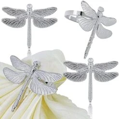 Diamond Napkin Rings Set Of 4 Silver Crystal Napkin Rings For Wedding Spring Summer Eater Holiday Dinner Table Linen Accessory (Ring A Silver, 4) 22 Diamond Napkin Rings Set Of 4 Silver Crystal Napkin Rings For Wedding Spring Summer Eater Holiday Dinner Table Linen Accessory (Ring A Silver, 4) -Generic Furniture Shop 51kqWP1QBPS. AC