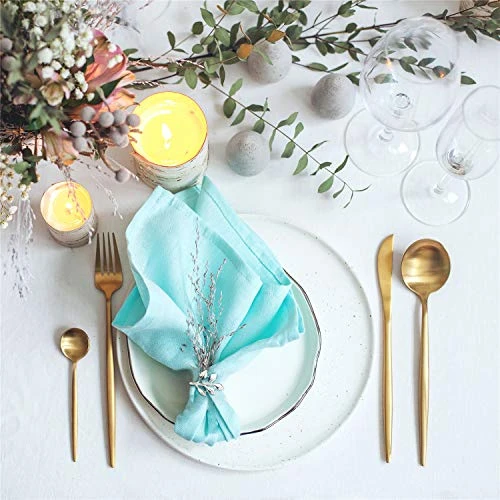 Fall Napkin Rings Set Of 4 - Easter Napkin Rings Silver Leaf Napkin Rings For Casual Place Settings, Holiday Family Dinner, Wedding 3 Fall Napkin Rings Set Of 4 - Easter Napkin Rings Silver Leaf Napkin Rings For Casual Place Settings, Holiday Family Dinner, Wedding - Image 3