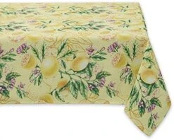 100% Polyester Placemats For Dining Table Set Of 6, Reversable & Waterproof For Indoor Or Outdoor Use, Heat-Resistant Non-Slip Place Mats For Kitchen Table Mats 13 X 19 Inch, Lemon Bliss -Generic Furniture Shop 51lLXHIJQPL. AC 1