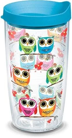 Tervis Colorful Woodland Owls Made In USA Double Walled Insulated Tumbler Cup Keeps Drinks Cold & Hot, 24oz, Clear -Generic Furniture Shop 51oCzzT8mZL. AC